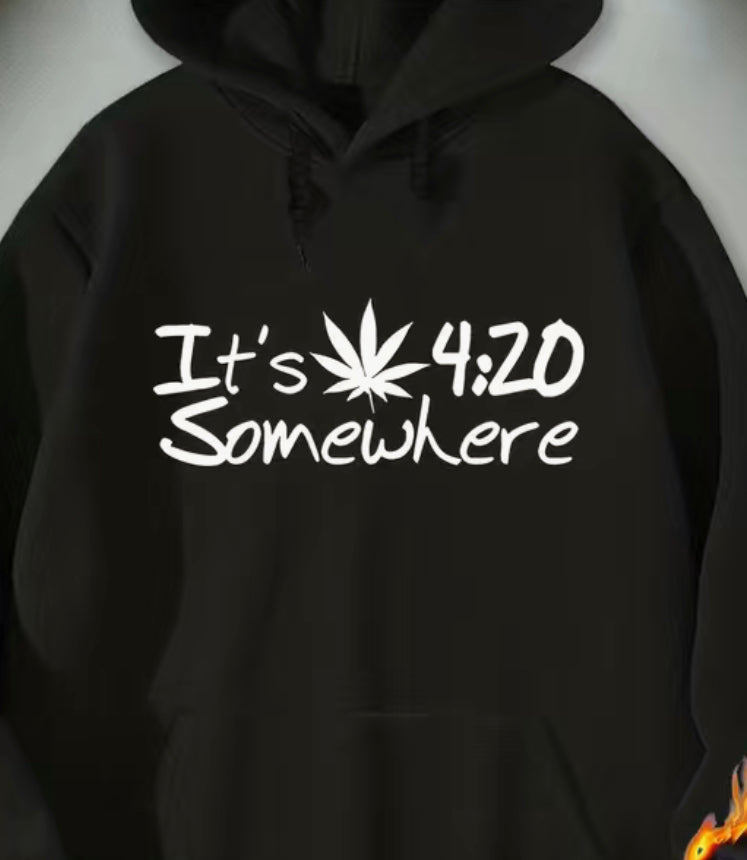 🌱420💚Somewhere 🍃Hoodie