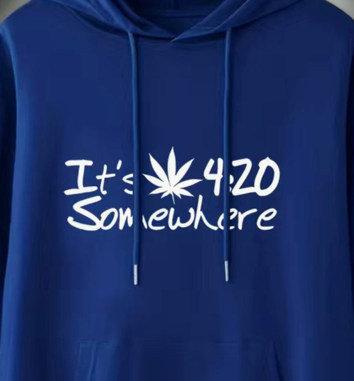 🌱420💚Somewhere 🍃Hoodie