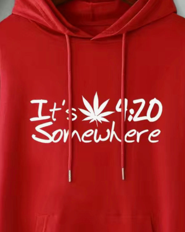 🌱420💚Somewhere 🍃Hoodie